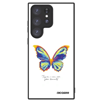 Picasee ULTIMATE CASE pro Samsung Galaxy S23 Ultra 5G - Diamanty White