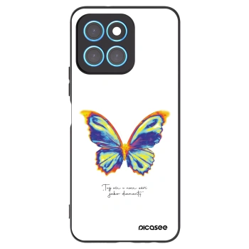 Picasee silikonový černý obal pro Honor X8 5G - Diamanty White