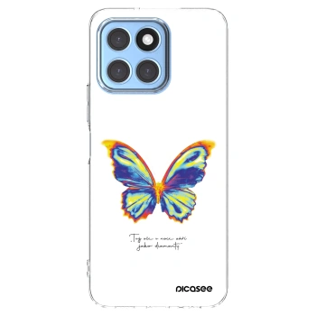 Picasee silikonový průhledný obal pro Honor X6 - Diamanty White