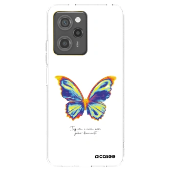 Picasee silikonový černý obal pro Xiaomi Poco X5 Pro - Diamanty White