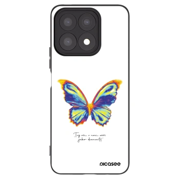 Picasee silikonový černý obal pro Honor X8a - Diamanty White