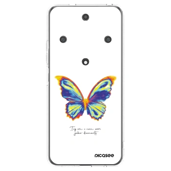 Picasee silikonový průhledný obal pro Honor Magic5 Lite 5G - Diamanty White