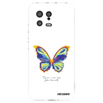 Picasee silikonový průhledný obal pro Xiaomi 13 - Diamanty White
