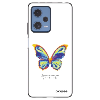 Picasee silikonový černý obal pro Xiaomi Redmi Note 12 Pro 5G - Diamanty White