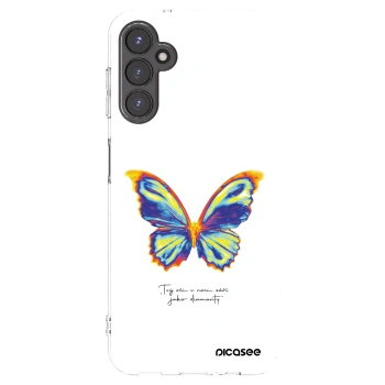 Picasee silikonový průhledný obal pro Samsung Galaxy A14 4G A145R - Diamanty White