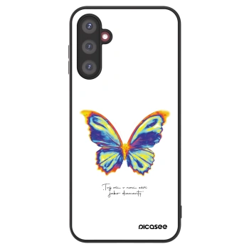 Picasee ULTIMATE CASE pro Samsung Galaxy A14 5G A146P - Diamanty White