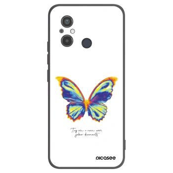 Picasee silikonový černý obal pro Xiaomi Redmi 12C - Diamanty White