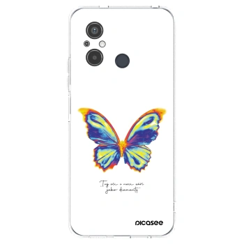 Picasee silikonový průhledný obal pro Xiaomi Redmi 12C - Diamanty White