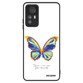Obal pro Xiaomi Redmi Note 12S - Diamanty White