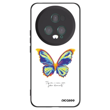 Picasee silikonový černý obal pro Honor Magic5 Pro - Diamanty White