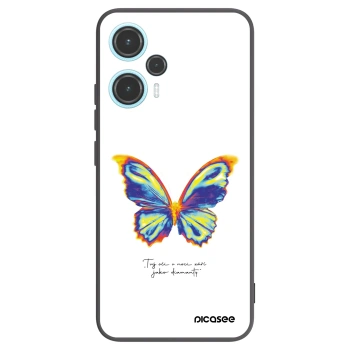 Picasee silikonový černý obal pro Xiaomi Poco F5 - Diamanty White