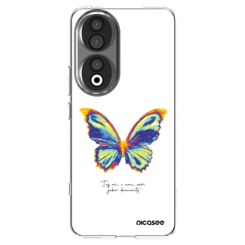 Picasee silikonový průhledný obal pro Honor 90 5G - Diamanty White