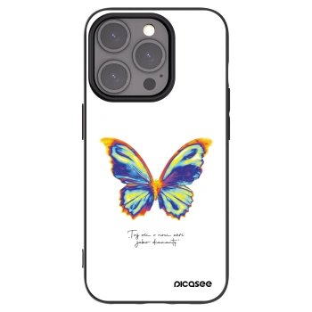 Picasee silikonový černý obal pro Apple iPhone 15 Pro - Diamanty White