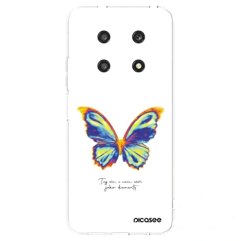 Picasee silikonový průhledný obal pro Honor Magic4 Lite 5G - Diamanty White