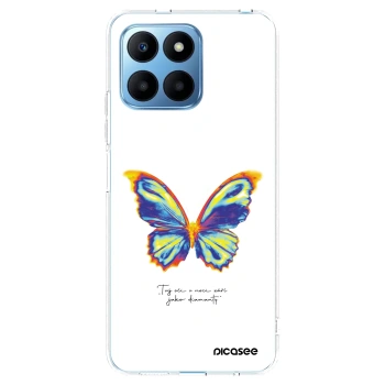 Picasee silikonový průhledný obal pro Honor 70 Lite - Diamanty White