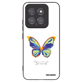 Picasee silikonový černý obal pro Xiaomi 14 - Diamanty White