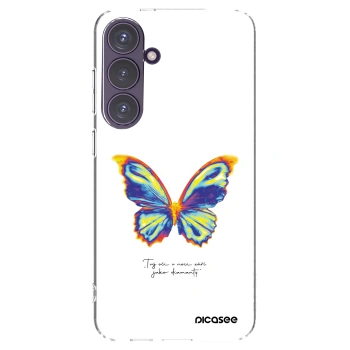 Picasee silikonový průhledný obal pro Samsung Galaxy S24+ S926B 5G - Diamanty White