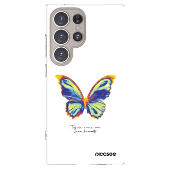 Picasee silikonový průhledný obal pro Samsung Galaxy S24 Ultra S928B 5G - Diamanty White