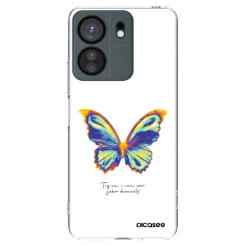 Picasee silikonový průhledný obal pro Xiaomi Redmi 13C 4G - Diamanty White