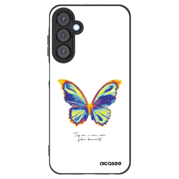 Picasee silikonový černý obal pro Samsung Galaxy A25 A256B 5G - Diamanty White