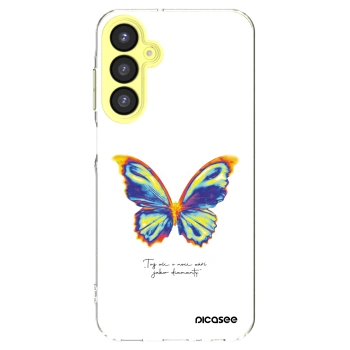 Picasee silikonový průhledný obal pro Samsung Galaxy A25 A256B 5G - Diamanty White