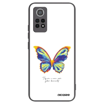 Picasee silikonový černý obal pro Xiaomi Redmi Note 12 Pro 4G - Diamanty White