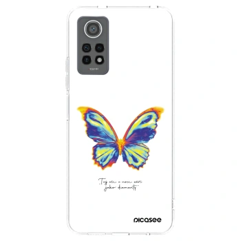 Picasee silikonový průhledný obal pro Xiaomi Redmi Note 12 Pro 4G - Diamanty White