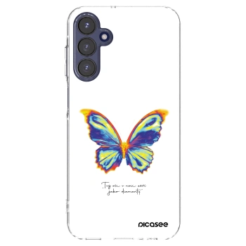 Picasee silikonový průhledný obal pro Samsung Galaxy A15 A155F 4G - Diamanty White