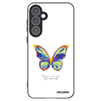 Picasee silikonový černý obal pro Samsung Galaxy A55 5G A556B - Diamanty White