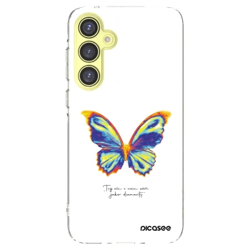 Picasee silikonový průhledný obal pro Samsung Galaxy A35 5G A356B - Diamanty White