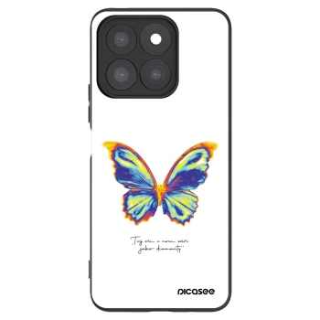 Picasee silikonový černý obal pro Honor X8b - Diamanty White
