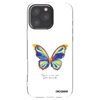 Picasee silikonový průhledný obal pro Apple iPhone 16 Pro Max - Diamanty White