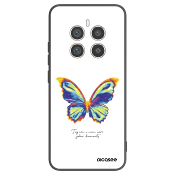 Picasee silikonový černý obal pro Realme 12 Pro 5G - Diamanty White