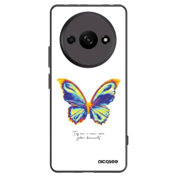 Picasee silikonový černý obal pro Xiaomi Redmi A3 - Diamanty White