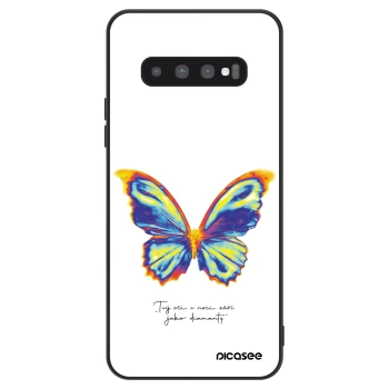 Obal pro Samsung Galaxy S10 Plus G975 - Diamanty White