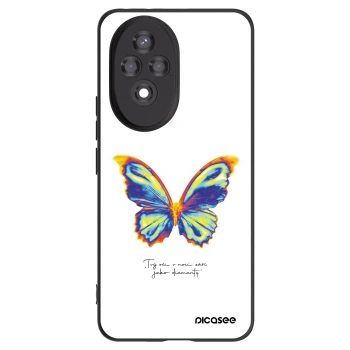 Picasee silikonový černý obal pro Honor 200 5G - Diamanty White