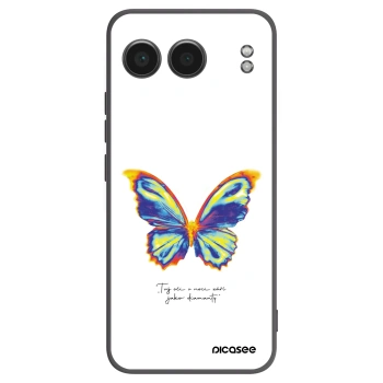 Picasee silikonový černý obal pro OnePlus Nord 4 - Diamanty White