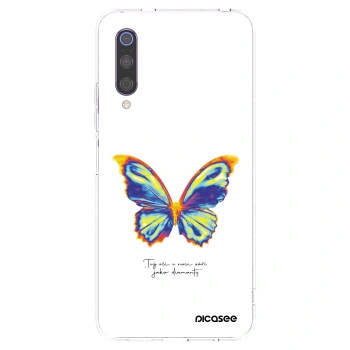 Picasee silikonový průhledný obal pro Xiaomi Mi 9 - Diamanty White