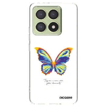 Picasee silikonový průhledný obal pro Xiaomi 14T - Diamanty White