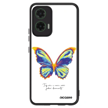 Obal pro Motorola Moto G35 5G - Diamanty White