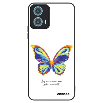 Obal pro Motorola Moto G34 5G - Diamanty White