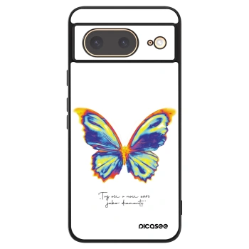 Obal pro Google Pixel 8 - Diamanty White