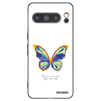 Picasee silikonový černý obal pro Google Pixel 8 Pro - Diamanty White