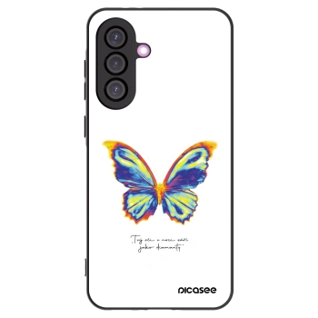 Picasee silikonový černý obal pro Samsung Galaxy A36 5G - Diamanty White