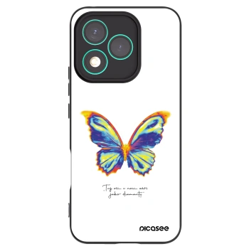 Picasee silikonový černý obal pro Honor 400 Lite 5G - Diamanty White