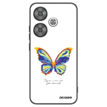Picasee silikonový černý obal pro Xiaomi Poco F6 - Diamanty White