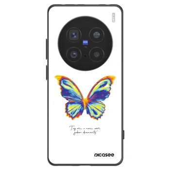 Picasee silikonový černý obal pro Vivo X200 Pro - Diamanty White