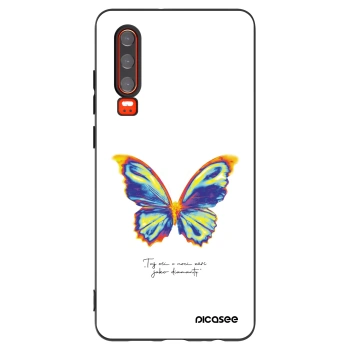 Picasee silikonový černý obal pro Huawei P30 - Diamanty White