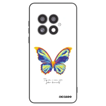 Picasee silikonový černý obal pro OnePlus 13 5G - Diamanty White