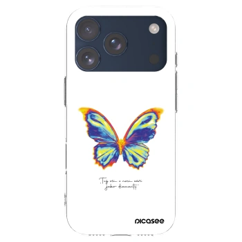 Picasee silikonový průhledný obal pro Apple iPhone 17 Pro - Diamanty White